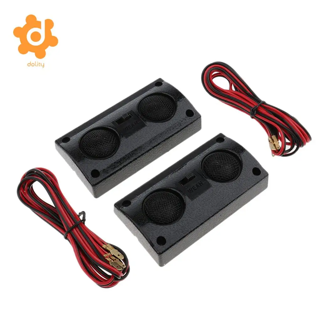 1 Pair High Sound Quality Car Stereo Audio System Dual Speaker Mixed Color