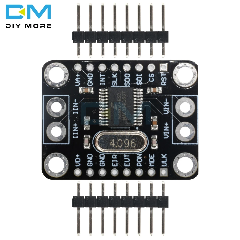 3 V 5V CS5460A однофазный двунаправленный модуль измерения энергии с системной платой