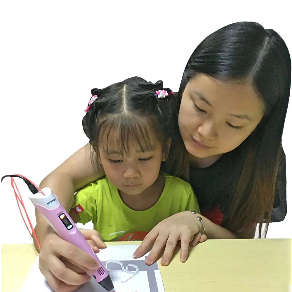 Myriwell 3d Ручка 3d модель ручка для печати с PLA ABS 1,75 мм Материалы для 3D печати нити из RUMoscow подарок для ребенка