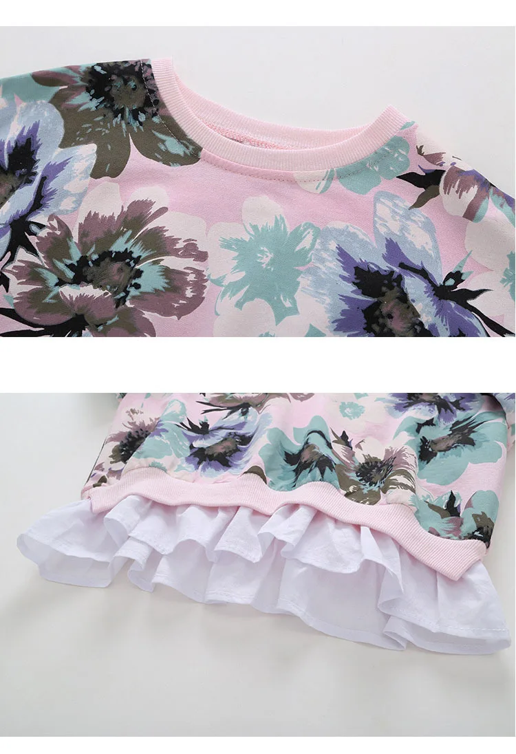 kids teens clothes floral pattern cotton t shirts for girls baby 2018 spring autumn long sleeve tops for girls 14 years clothing 4 5 6 7 8 9 10 11 12 13 14 15 years little big teenage girls t shirts for children girls tops (5)