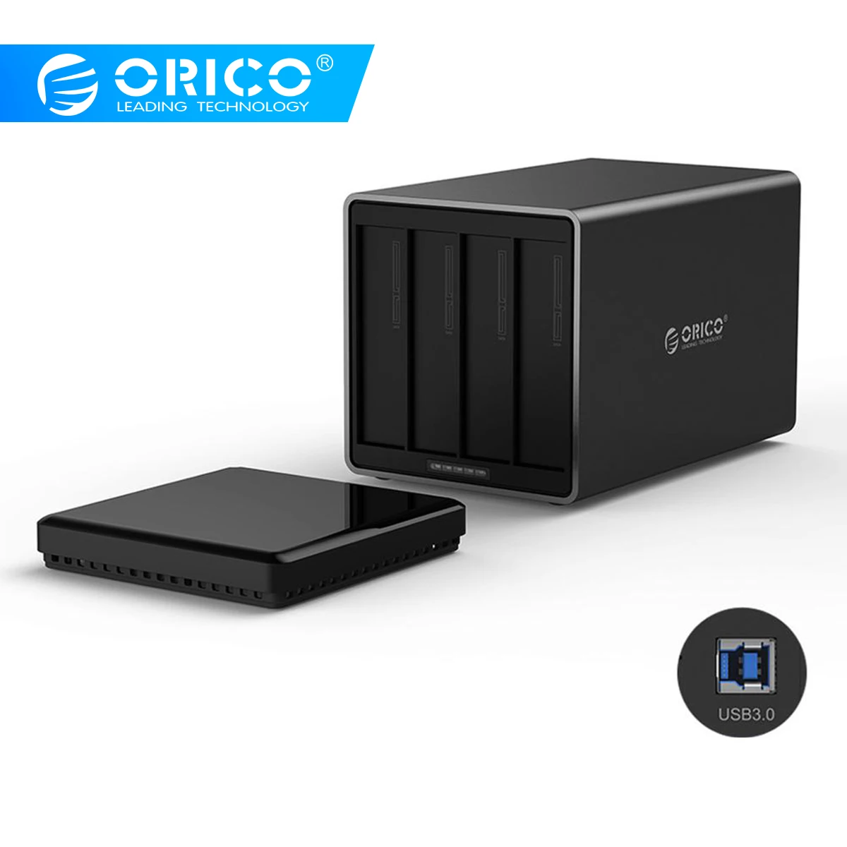 Жесткий диск ORICO NS400RU3 с 4 кнопками 3 5 дюйма Гбит/с USB3.0 до SATA3.0 док станция