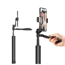 Bluetooth селфи палка Выдвижной Штатив ручной анти-встряхивание стабилизатор живой артефакт для iPhone samsung другие Smartphons