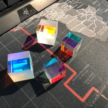 40*40*40 мм K9 физической Эксперименты X-кубическая Призма линза