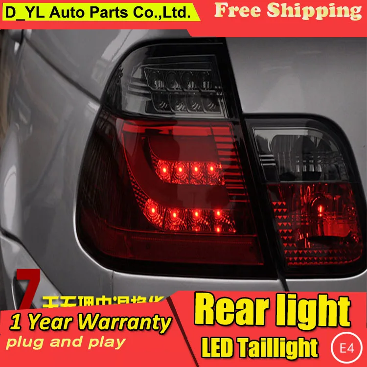 

Car Styling Tail Lamp for BMW E46 LED Tail Light 2001-2004 E46 New Altis LED Rear Lamp LED DRL+Brake+Park+Signal Stop Lamp
