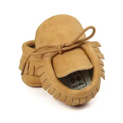 Для новорожденных мальчиков и девочек обувь малыша мягкая подошва кроватки предварительно Уокер детские Мокасины Sapato Bebes Chaussures