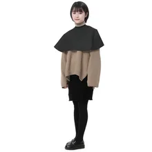 Овальный дизайн шеи волос резка накидка водонепроницаемый Салон укладки волос Парикмахерская накидка для клиента парикмахерский воротник платье