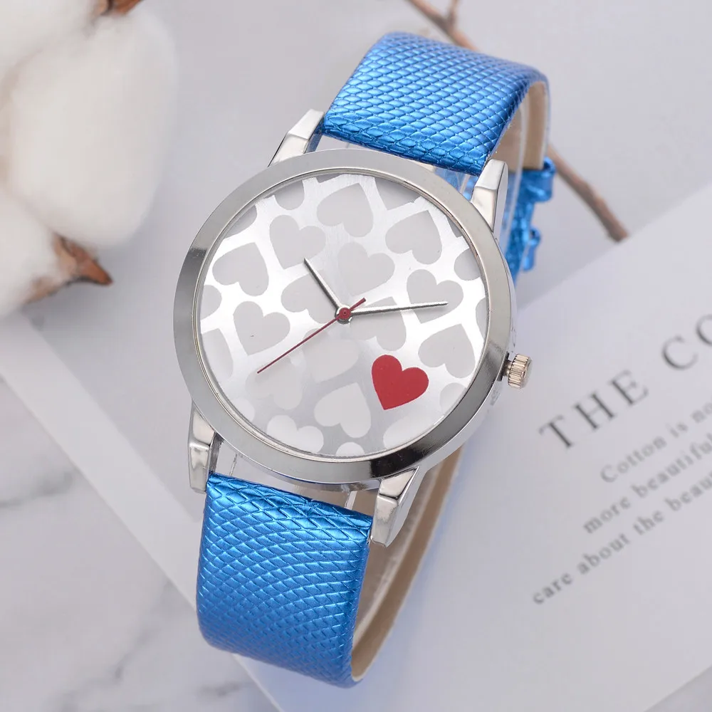 Sky Blue Best Selling Watch Fashion Women Watches Luxury Crystal Stainless Steel Quartz
