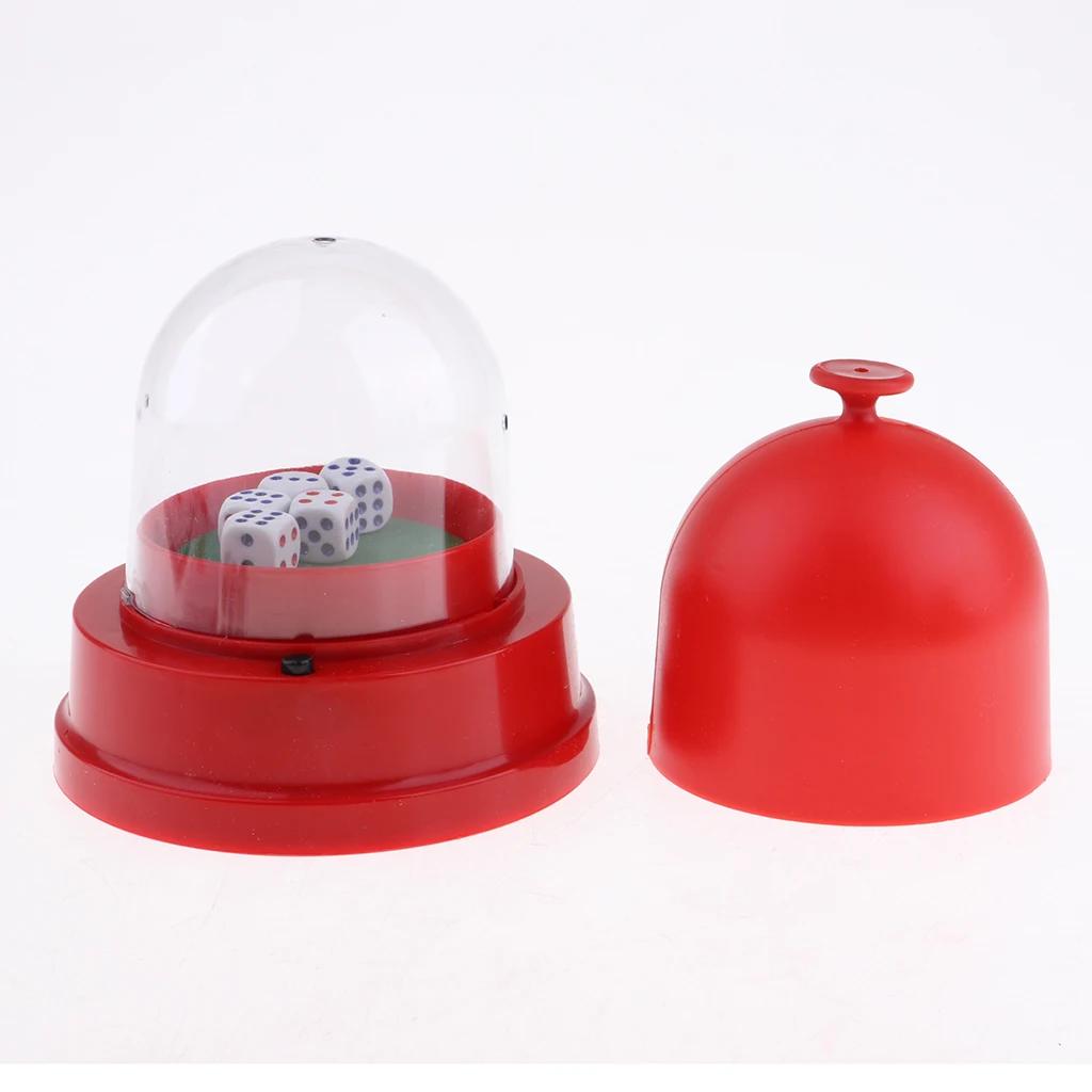 Sic Bo + Fish-Crab-Prawn Classic Gambling Game Set with Automatic Dice Cup