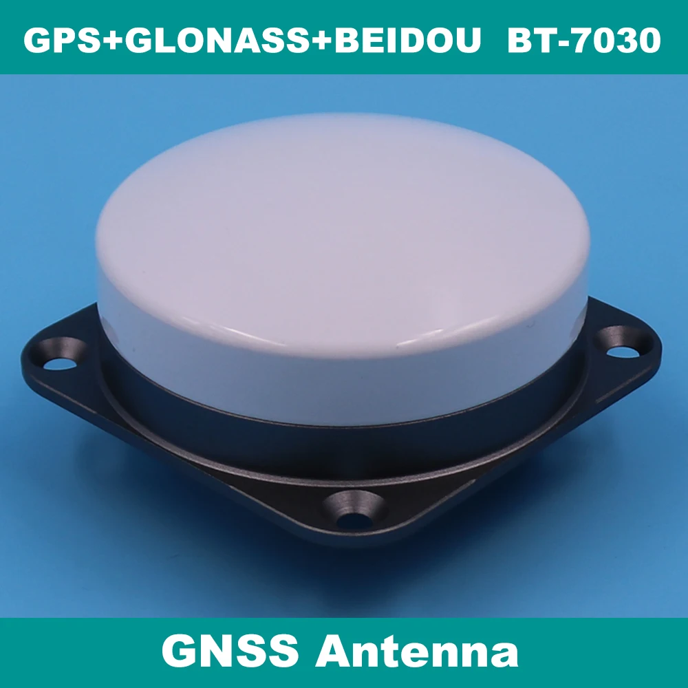 

RTK Survey Antenna High Gain GNSS Antenna GPS Glonass Beidou High-precision Geodetic survey TNC-K connector,BT-7030