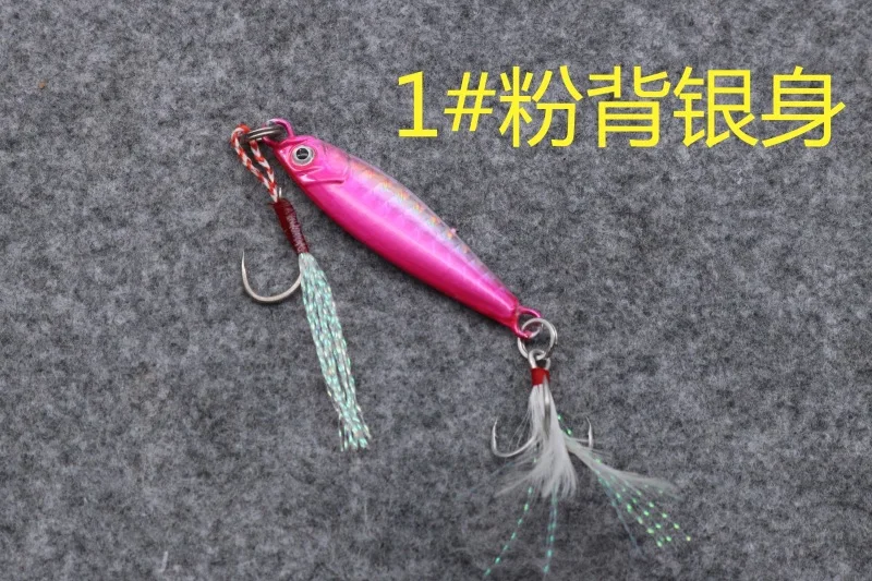 Mini Jig Slow Pitch Jigging Lure 10g 15g 20g Long Cast Metal Fishing jig Sinking Saltwater Fishing Tackle