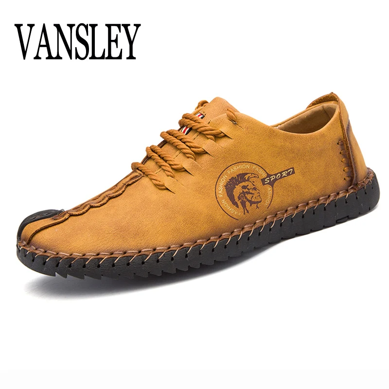 

Handmade Leather Men Designer Shoes Casual Men Shoes Fashion Men Flats Exquisite Design Non-slip Comfortable Men Oxford Shoes