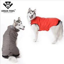 Excessive High quality Huge Canine Garments Simple Put on Winter Canine Coat Fleece Lining Jacket Small Medium Massive Canine Down Coat Elastic Stomach S-5XL