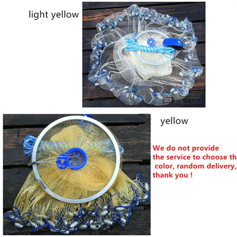  free shipping usa style cast net 2015 fish trap fishing net china pesca fishing network potes herramientas senna rde de pesca  