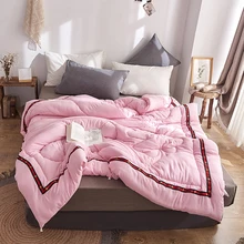 Шелк, шелк, Стёганое одеяло, розовое одеяло, летнее и зимнее одеяло, наполнитель тутового одеяла, натуральный шелк, король, королева, двойной размер