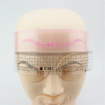 

Permanent Makeup Stencils 1PCS Plastic Grey Color Eyebrow Radian Ruler Shaping Tool For The Beginner Tattoo Eyebrows Ruler Pink