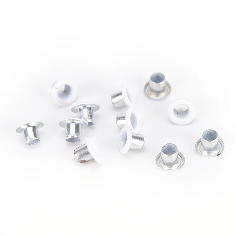 100pcs Hole 3mm Metal Mixed Color Eyelets For Leathercraft DIY Scrapbooking Shoes Belt Cap Bag Tags Clothes Fashion Accessories