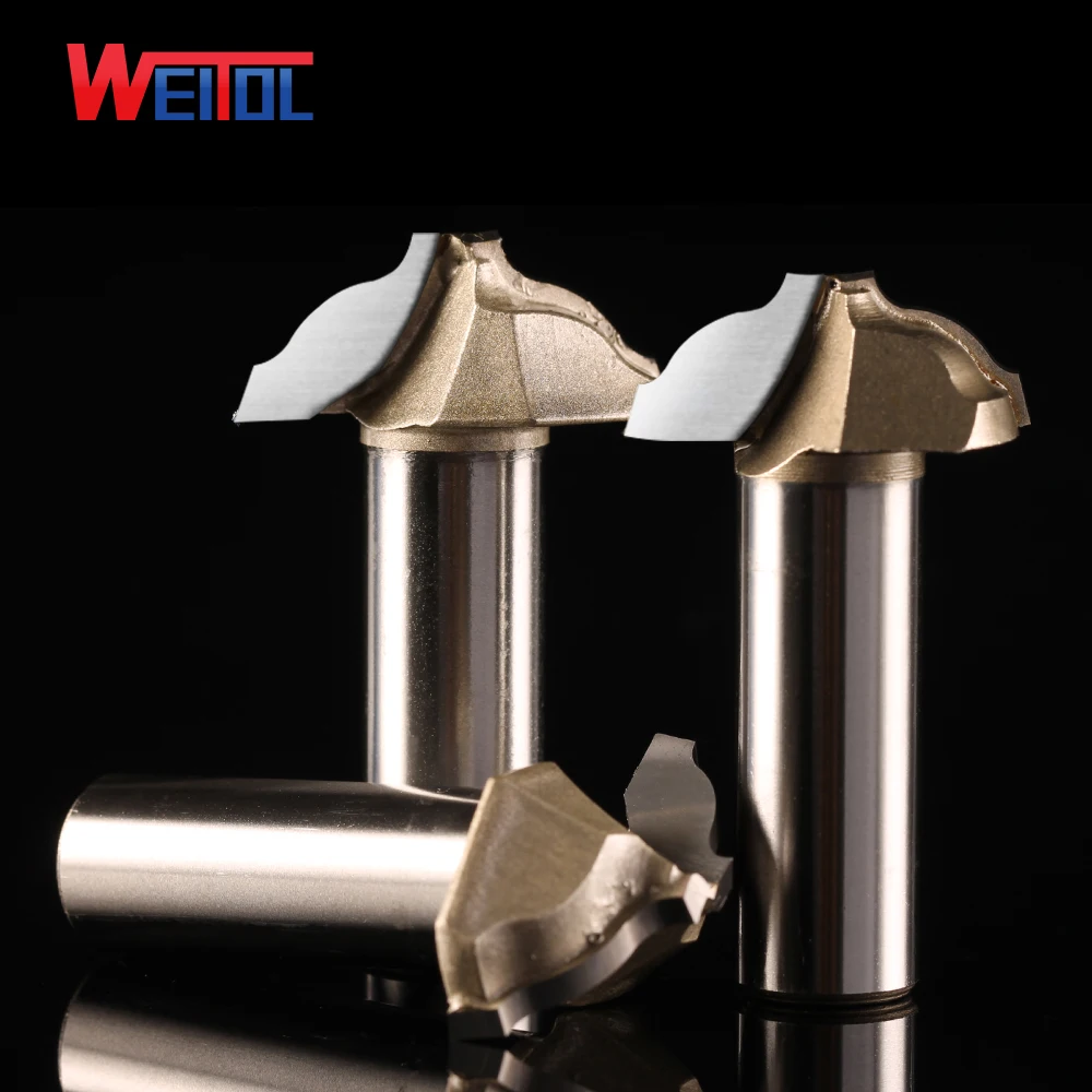 Weitol Free shipping 1pcs 1/2 inch classical pattern bit door router bit wood cutter
