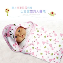 Y130-2, летние модели, детское Хлопковое одеяло с мультяшным принтом, спальные принадлежности для новорожденных, милое удобное пеленание