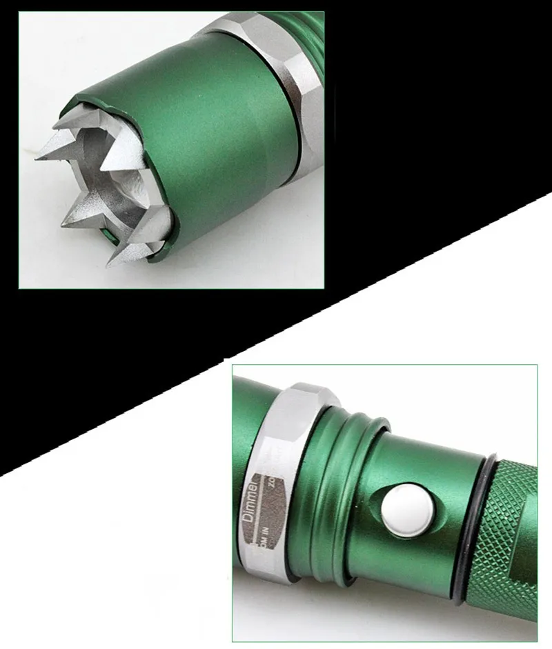 Q5 светильник-вспышка, масштабируемый уличный фонарь для самозащиты, светодиодный светильник-вспышка, тактический фонарь для охоты, защитный фонарь, 18650 AAA зарядное устройство