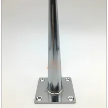 Металлические ножки для мебели гладить Серебряная Поддержка 15/17/20/25/30/36/38 мм/42 см кабинетный стол ноги мебели аксессуары 1 шт