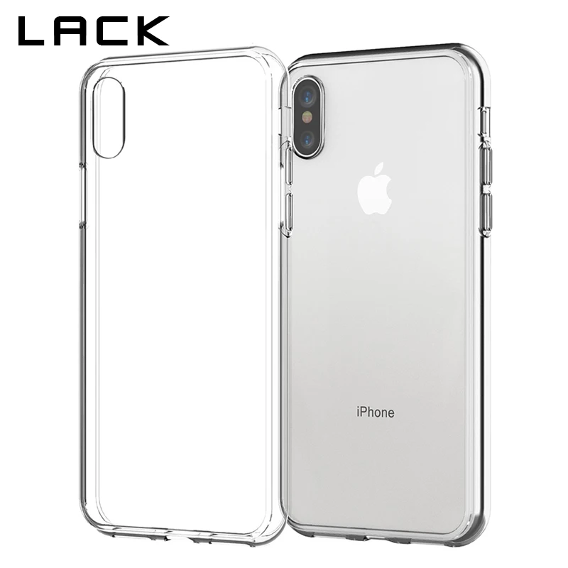 

LACK Clear Soft TPU Phone Case For iPhone XS Max Case For iphone XR X 6 6S 7 8 Plus 5 5S SE 4 4S Back Cover Transparent Cases