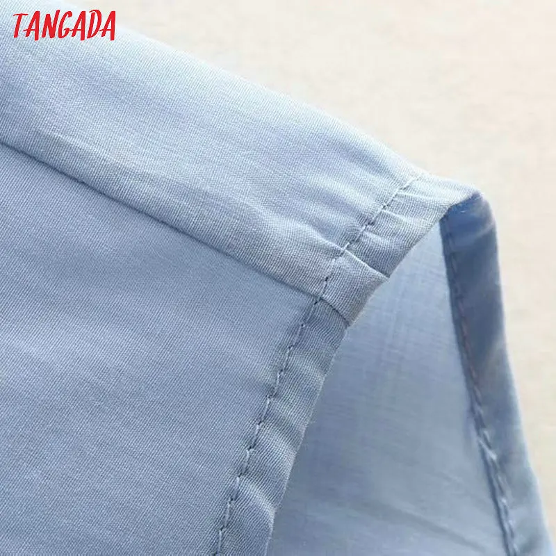 Tangada бохо стиль рубашка с вышивкой рубашка с узором блузка с вышивкой летняя блузка блузка с шитьем блузка с узорами свободная блузка льняная блуза хлопковая блузка натуральная ткань CC266