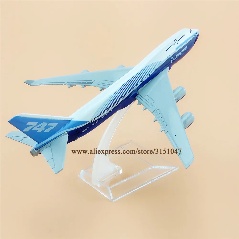 16 см воздушный прототип B747 Boeing 747 400 Airways Airlines металлический сплав модель самолета