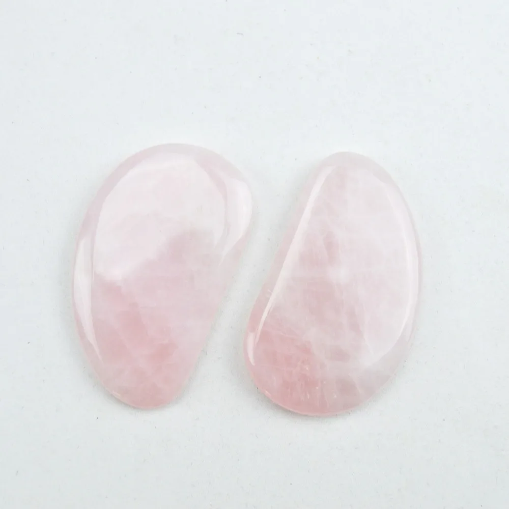 1 Pack = 2 pcs natural rose quartz relax guasha board for wrinkle removal whitening face care beauty face equipment tools 1 Pack = 2 pcs natural rose quartz relax guasha board for wrinkle removal whitening face care beauty face equipment tools