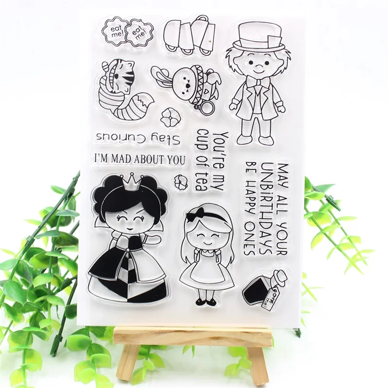 

KSCRAFT Stay Curious Transparent Clear Silicone Stamps for DIY Scrapbooking/Card Making/Kids Crafts Fun Decoration Supplies