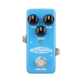 

NUX Monterey Vibe Guitar Effects Pedal Complex Psychedelic Sound Mini Core Series Stompbox Chorus Rotary-Speaker Phaser Effects