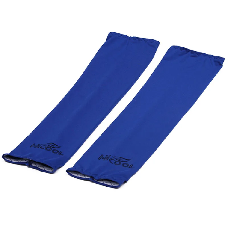 Arm warmers blue