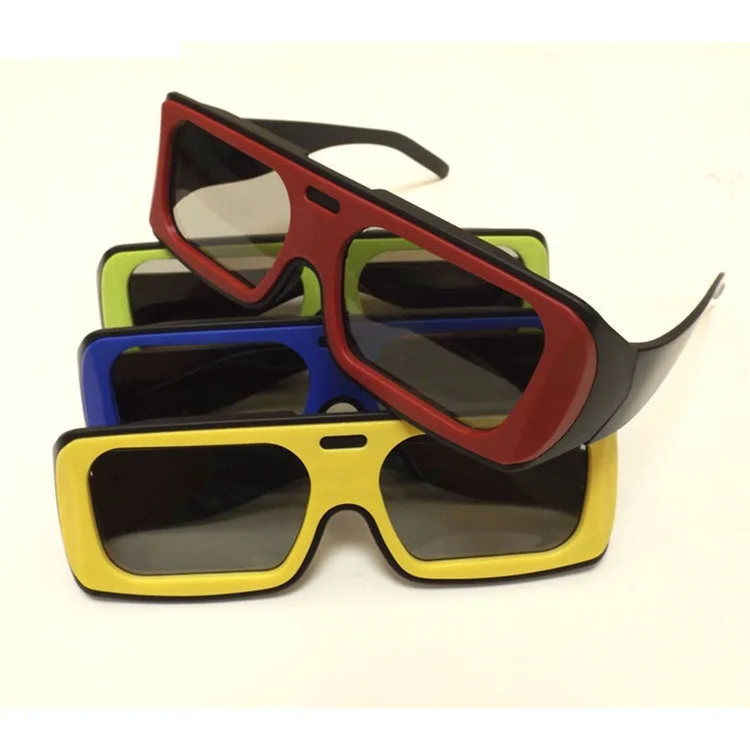 VSKEY 3Pcs Adult Polarized 3D Glasses For Passive 3D Televisions TV RealD Movie Theaters Cinema System Men Women VSKEY 3Pcs Adult Polarized 3D Glasses For Passive 3D Televisions TV RealD Movie Theaters Cinema System Men Women