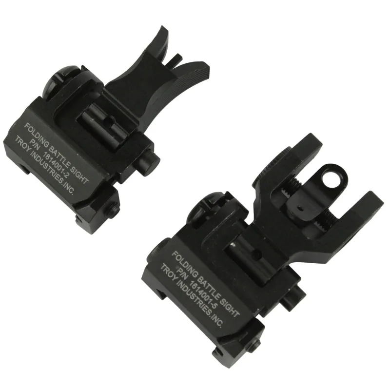 Vulpo Caça Acessórios Estilo Completo Metal Dianteiro & Traseiro Vista Dobrável m4 8 Vulpo caça acessórios m4 estilo completo metal
