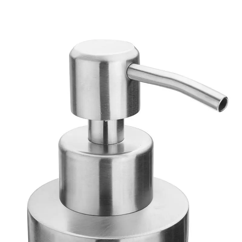 Нержавеющая сталь насос дозатор мыла бутылка для жидкого шампуня кухня ванная комната