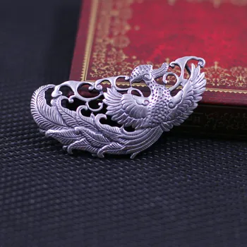 

[character] S990 silver jewelry wholesale Phoenix exquisite pendant NEW Silver female hormone