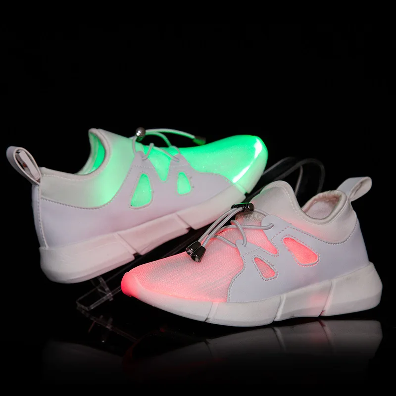 JawayKids 25-41 New Fiber Optic Shoes For Childrenmen And Women Glowing Sneakers Kids Led Shoes USB Chargeable Light Up Shoes JawayKids 25-41 New Fiber Optic Shoes For Childrenmen And Women Glowing Sneakers Kids Led Shoes USB Chargeable Light Up Shoes