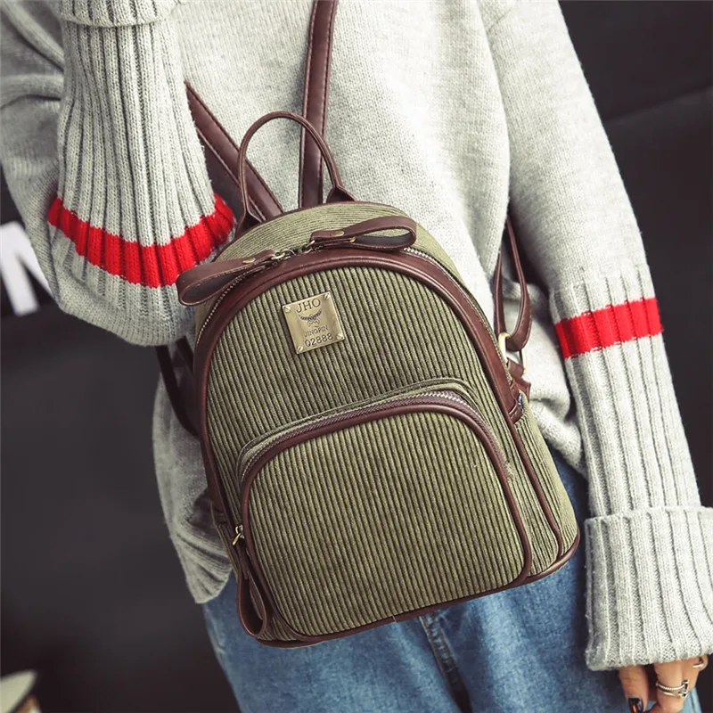 New fashion small backpack backpack Mini boom Korean female college wind all match female bag