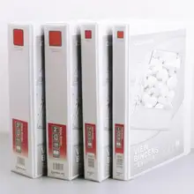 25 мм толщиной А4 пробивая папка два отверстия три отверстия четыре отверстия пробивая связывающие папки офисные файлы утолщенные зажимы для данных