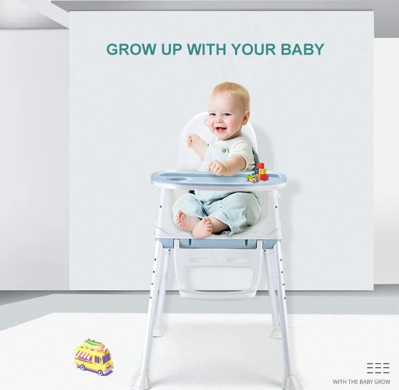 Murah Bayi Kursi Kursi Kursi Tinggi untuk Bayi Meja Anak DIY Protable Lipat Bayi Makan Kursi Makan Meja Adjustable Meja Makan