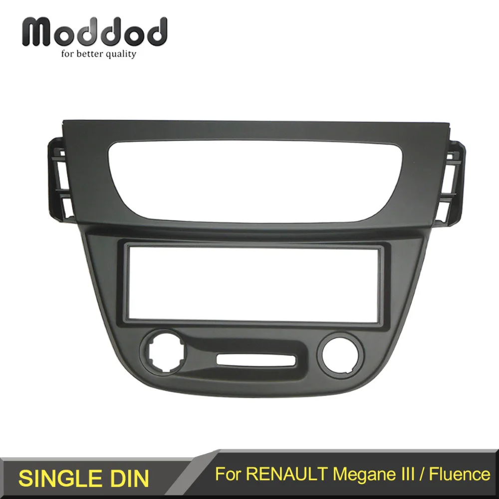 

Double Din Audio Fascia for for RENAULT Megane III Fluence Radio CD GPS DVD Stereo Panel Dash Mount Installation Trim Kit Frame