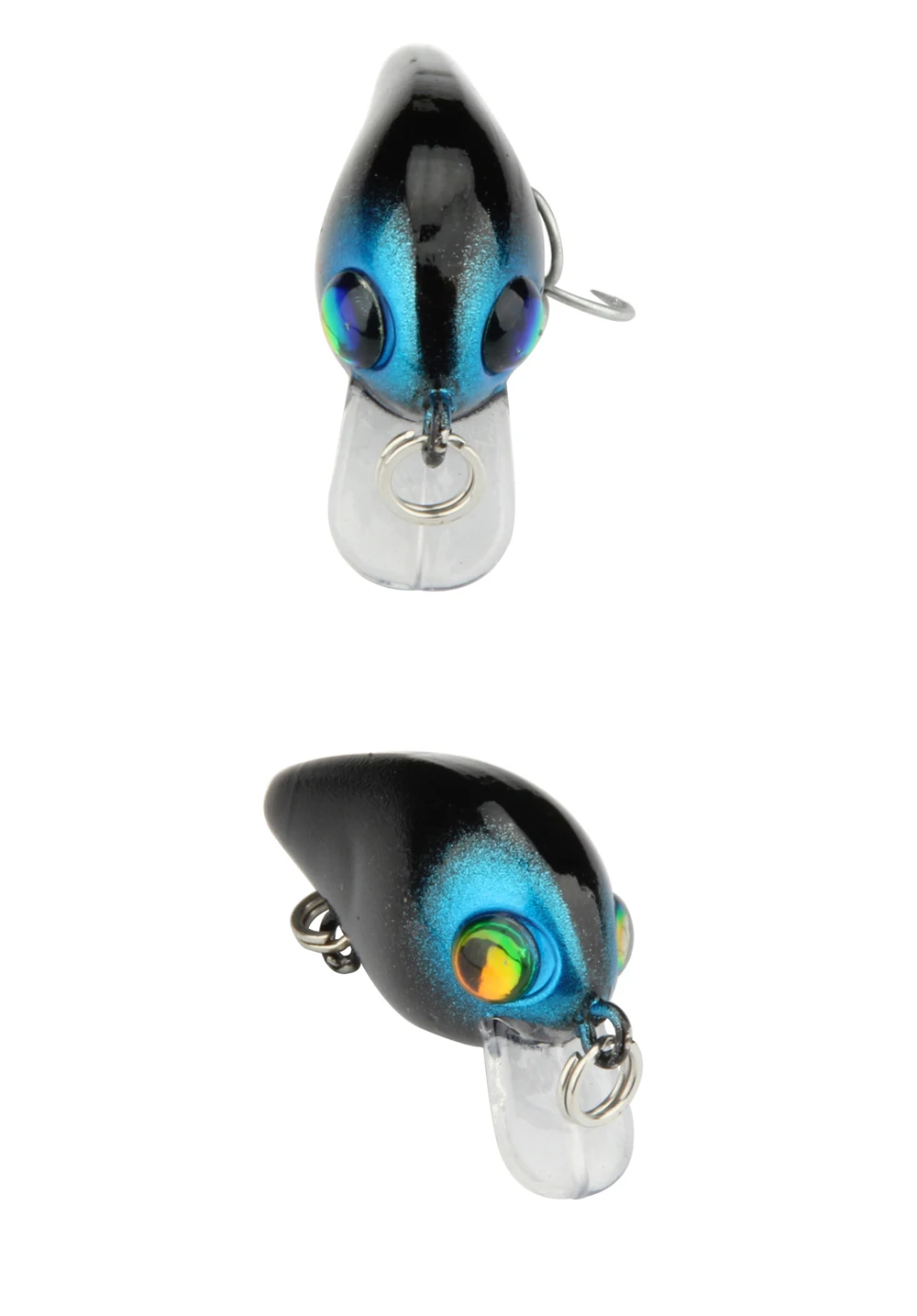 High Quality ABS Plactic Lure 1pc 3cm 1.5g Crankbait Fishing Lure Minnow Floating Isca Crankbait VMC Hook Fishing Tackle  (18)
