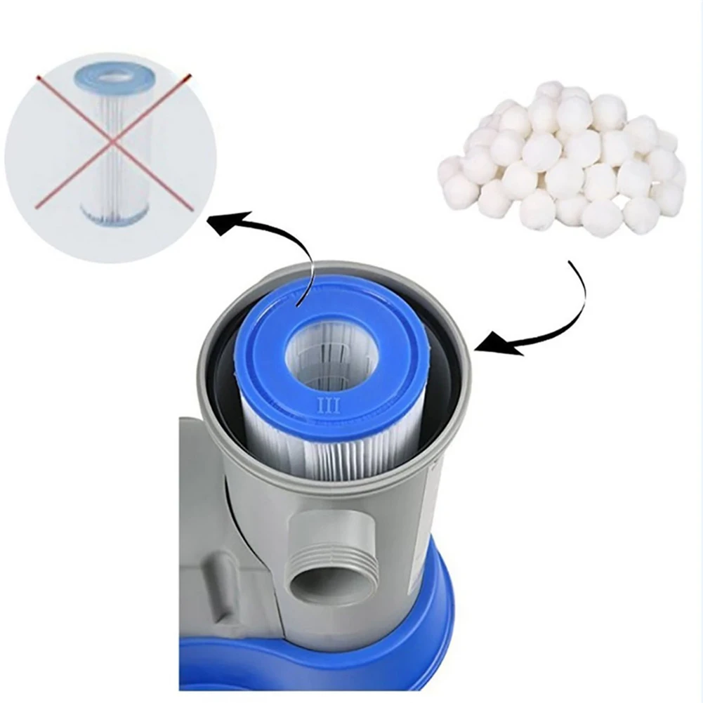 

Filter Ball Sand Lightweight Durable Eco-friendly for Swimming Pool Cleaning Equipment BB55