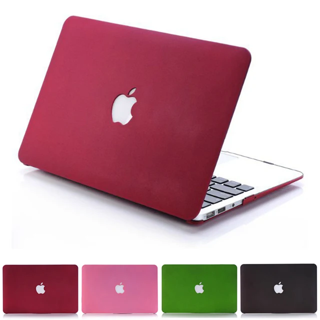 Luxury Wine Red Case For apple Macbook Air 11" 13" Pro 13" 15" Pro