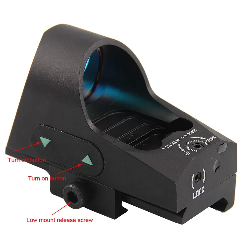 ROMEO3 3MOA Red Dot Sight Scope Shotgun Scope RL5-0037-09
