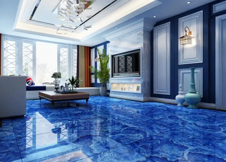 Fine Blue Ocean Polished Glazed Tiles Tile 800X800 Living Room Bedroom Anti Skid Porcelain Floor Building Material On Aliexpress Fine Blue Ocean Polished Glazed Tiles Tile 800X800 Living Room Bedroom Anti Skid Porcelain Floor Building Material On Aliexpress