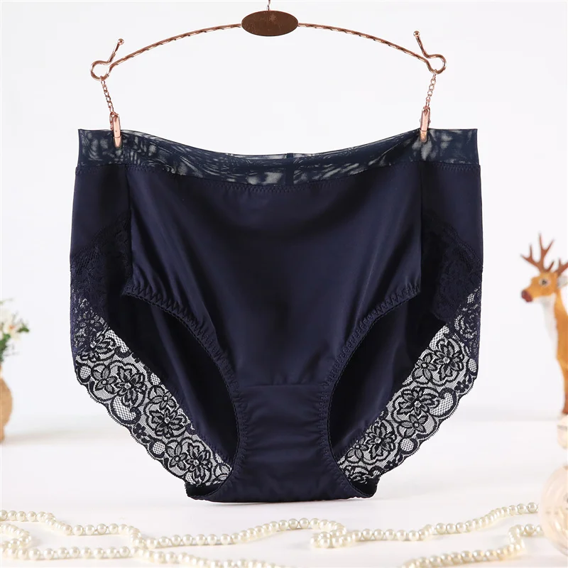 4xl plus size women briefs lace seamless women underwear panties transparent sexy panty large size female underpants lingerie 10 (19)