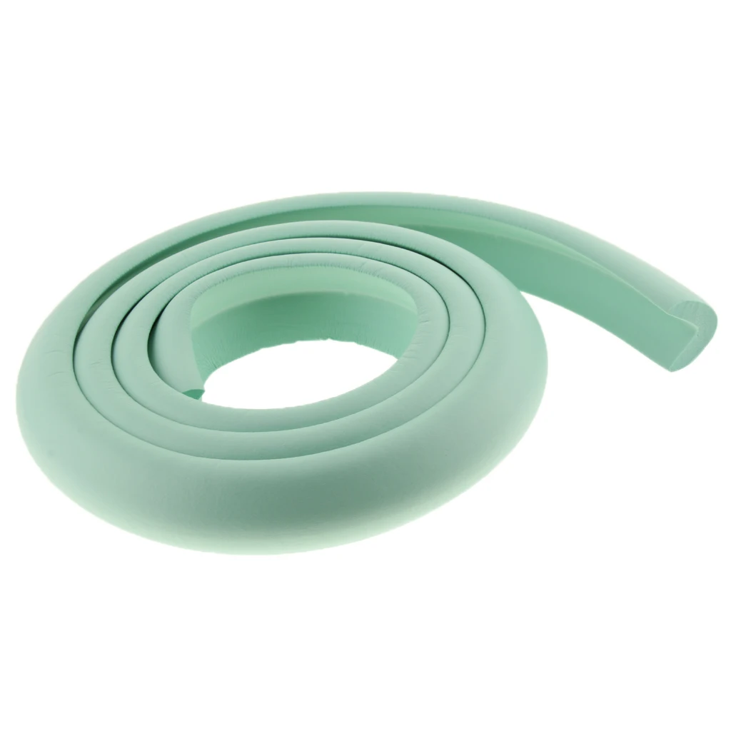 2M L Shape Rubber Strap Table Cupboard Edge Guard Baby Kids Safety Corner Protection Home Decoration
