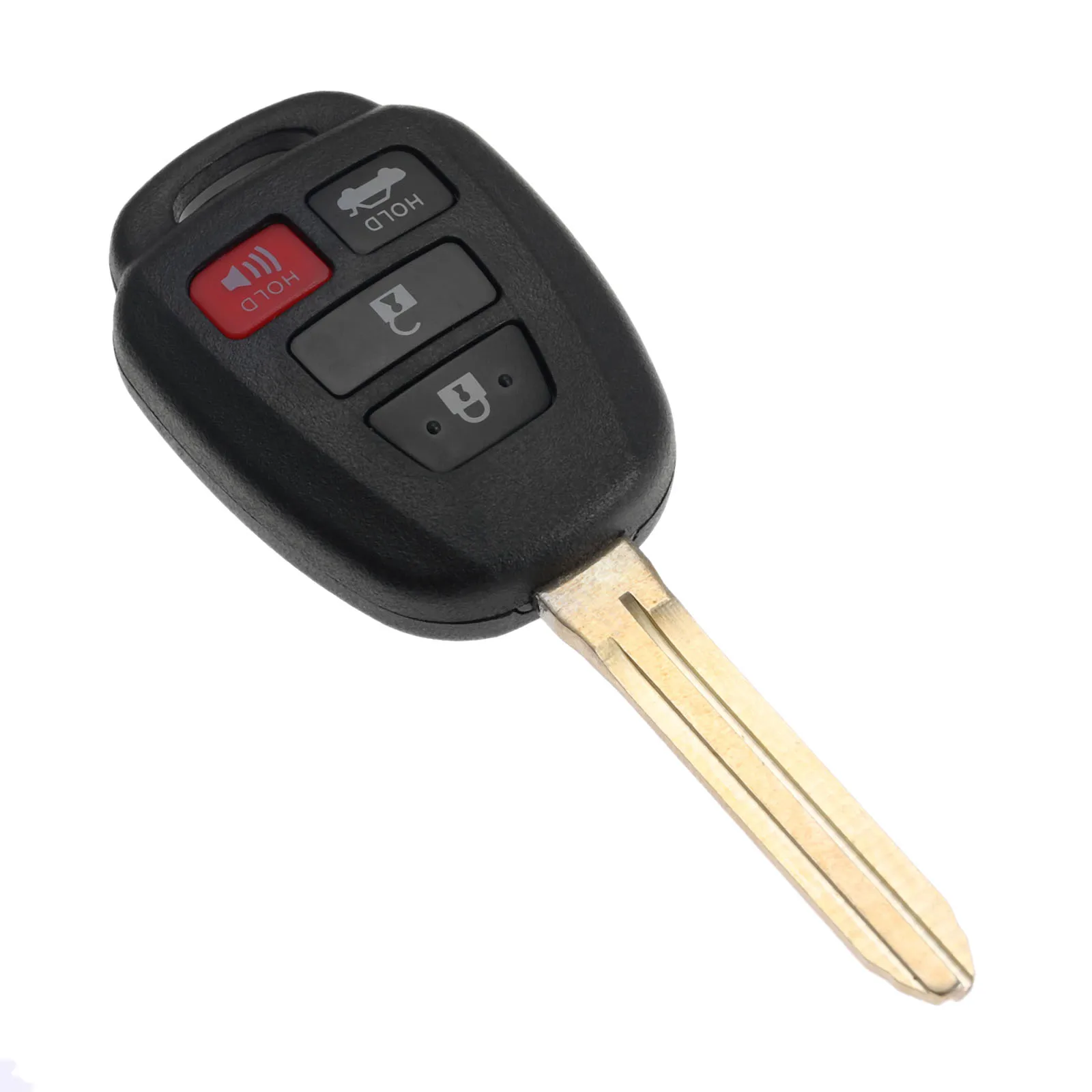 Yetaha 4 Buttons Remote Car Key For Toyota Camry 2012 2013 2014