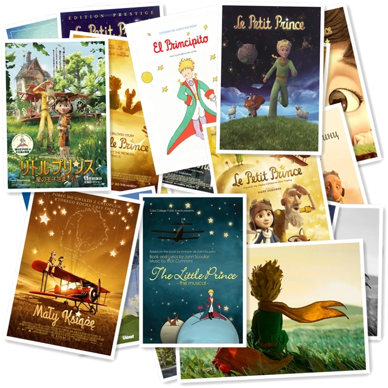 

A1-59# Le Petit Prince 20/pcs PVC Stickers Travel Suitcase Guitar Bike Phone Sliding Plate Graffiti Styling Waterproof Stickers