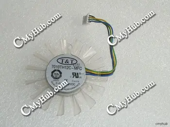 

Genuine For T&T 7010TH12C-MFC 7010TH12C MFC DC12V 0.44A 4pin 4wire Cooling Fan